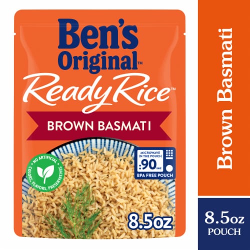 Ben's Original Ready Rice Brown Basmati Rice, Easy Dinner Side, 8.5 oz Pouch