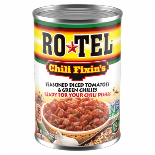 ROTEL Chili Fixin’s Seasoned Diced Tomatoes and Green Chilies