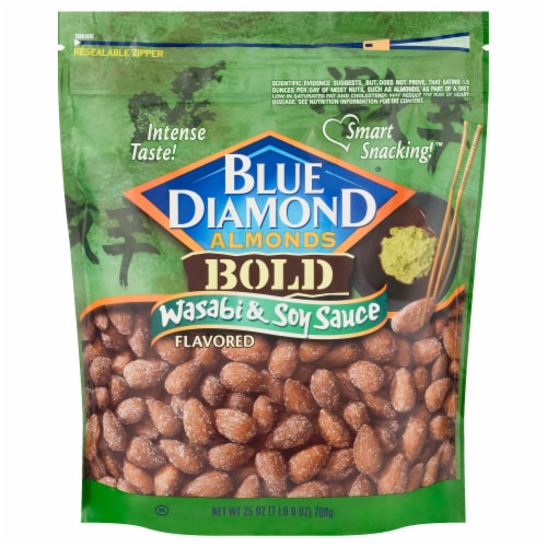 Blue Diamond® Bold Wasabi & Soy Sauce Flavored Almonds