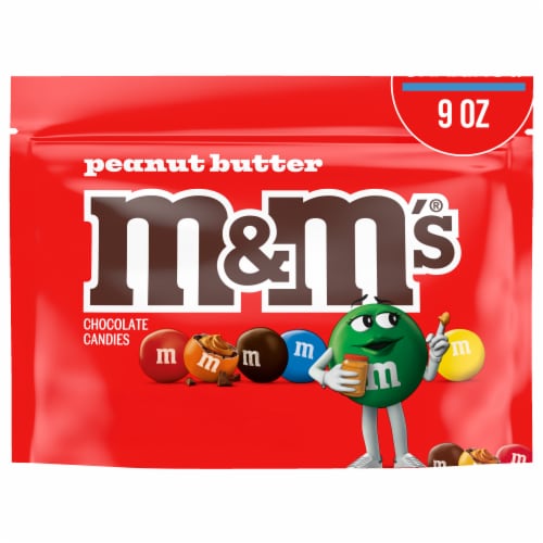 M&M'S Peanut Butter Stand Up Pouch 9 OUNCES