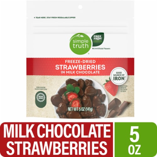 Simple Truth® Freeze-Dried Strawberries in Milk Chocolate