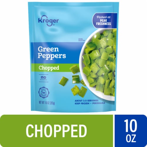Kroger® Frozen Green Peppers Chopped