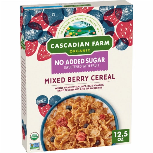 Cascadian Farm™ Organic No Added Sugar Mixed Berry Cereal