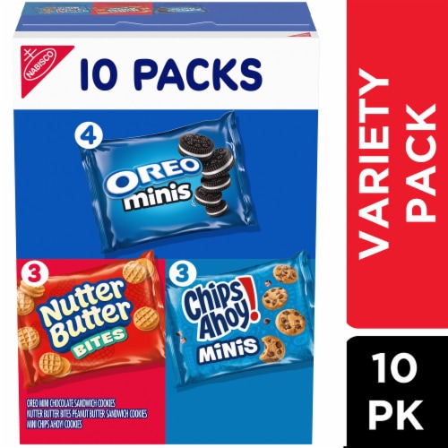 OREO Mini Nutter Butter Bites CHIPS AHOY! Mini Cookies Variety Pack