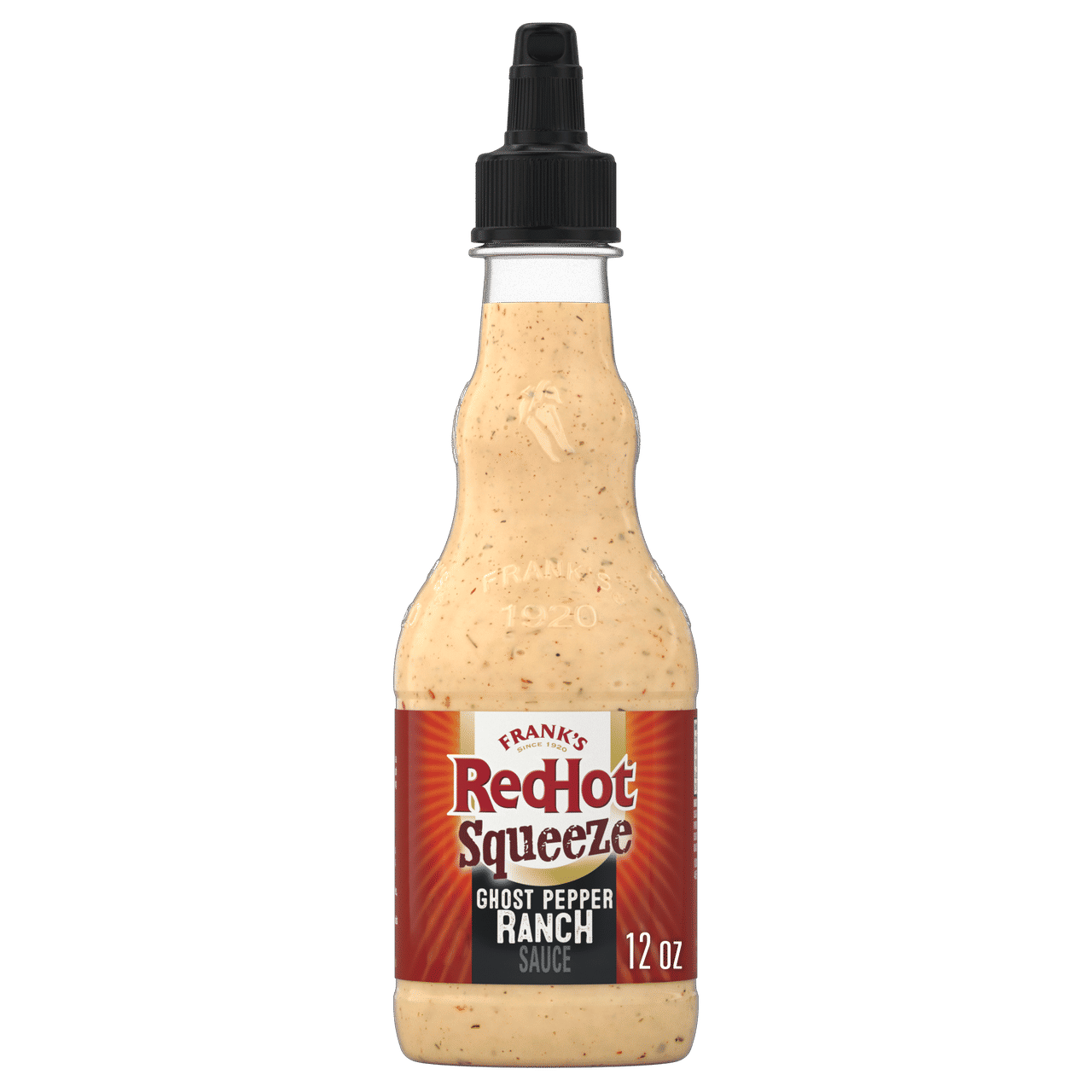 Frank's RedHot Ghost Pepper Ranch Squeeze Sauce, 12.0 fl oz