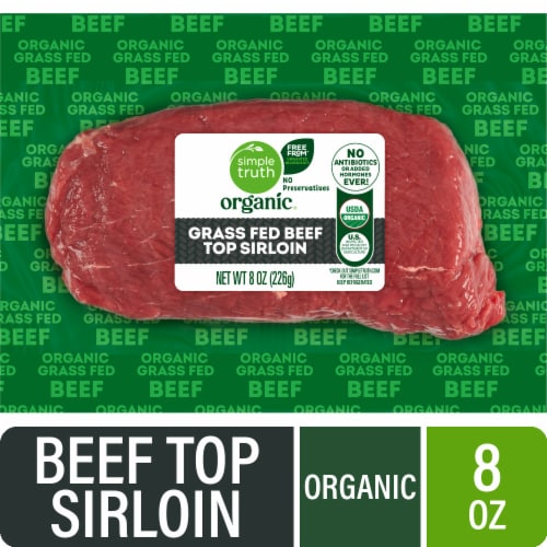 Simple Truth Organic® Grass Fed Beef Top Sirloin Steak