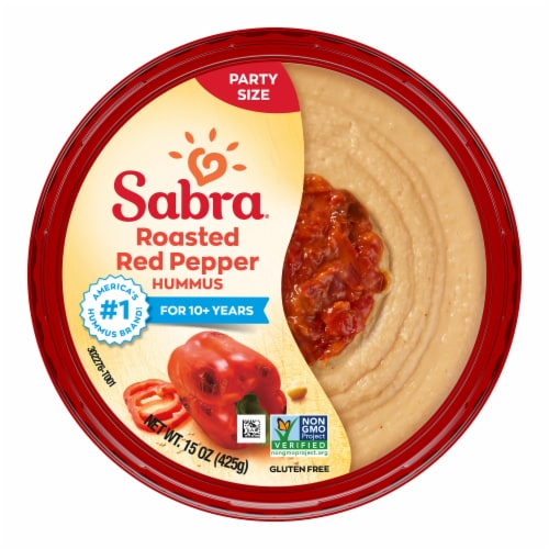 Sabra® Roasted Red Pepper Hummus Party Size