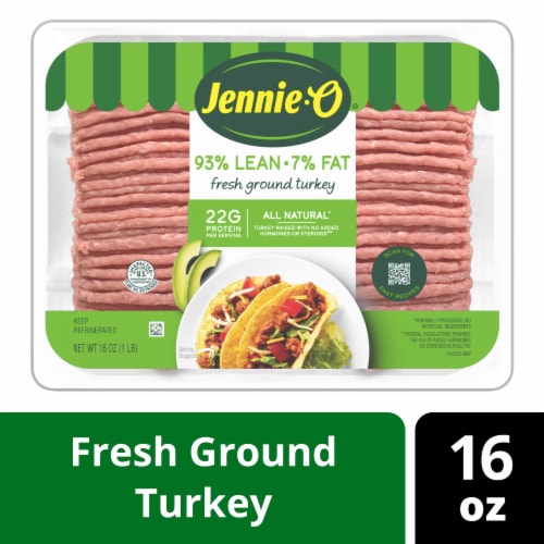 JENNIE-O All Natural* 93% Lean/7% Fat Fresh Ground Turkey