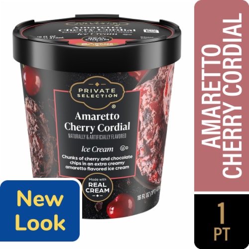 Private Selection® Amaretto Cherry Cordial Ice Cream Pint