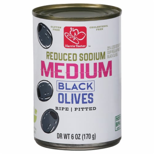 Harris Teeter™ Medium Pitted Black Olives