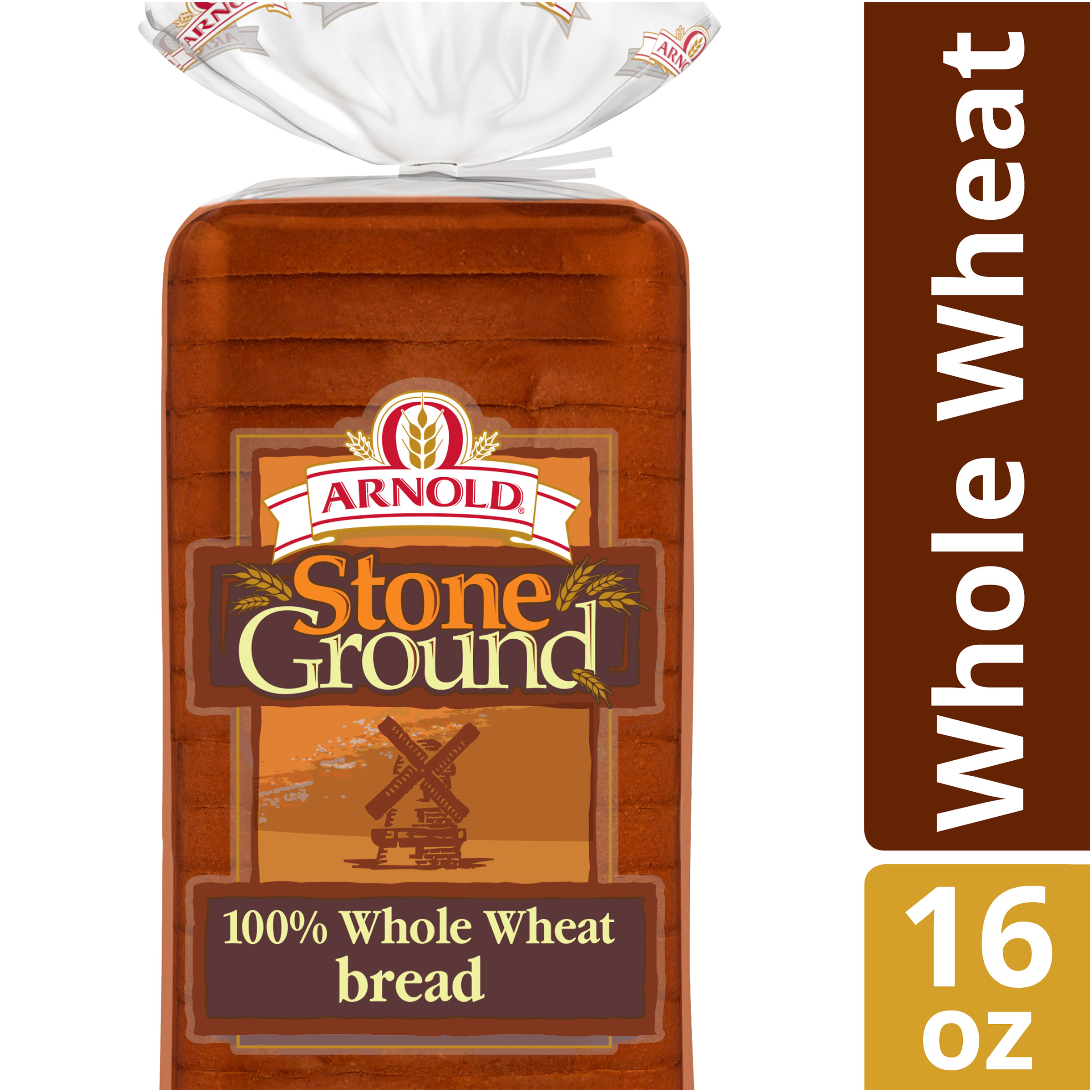 ARNOLDS 16OZ STONEGROUND WHEAT