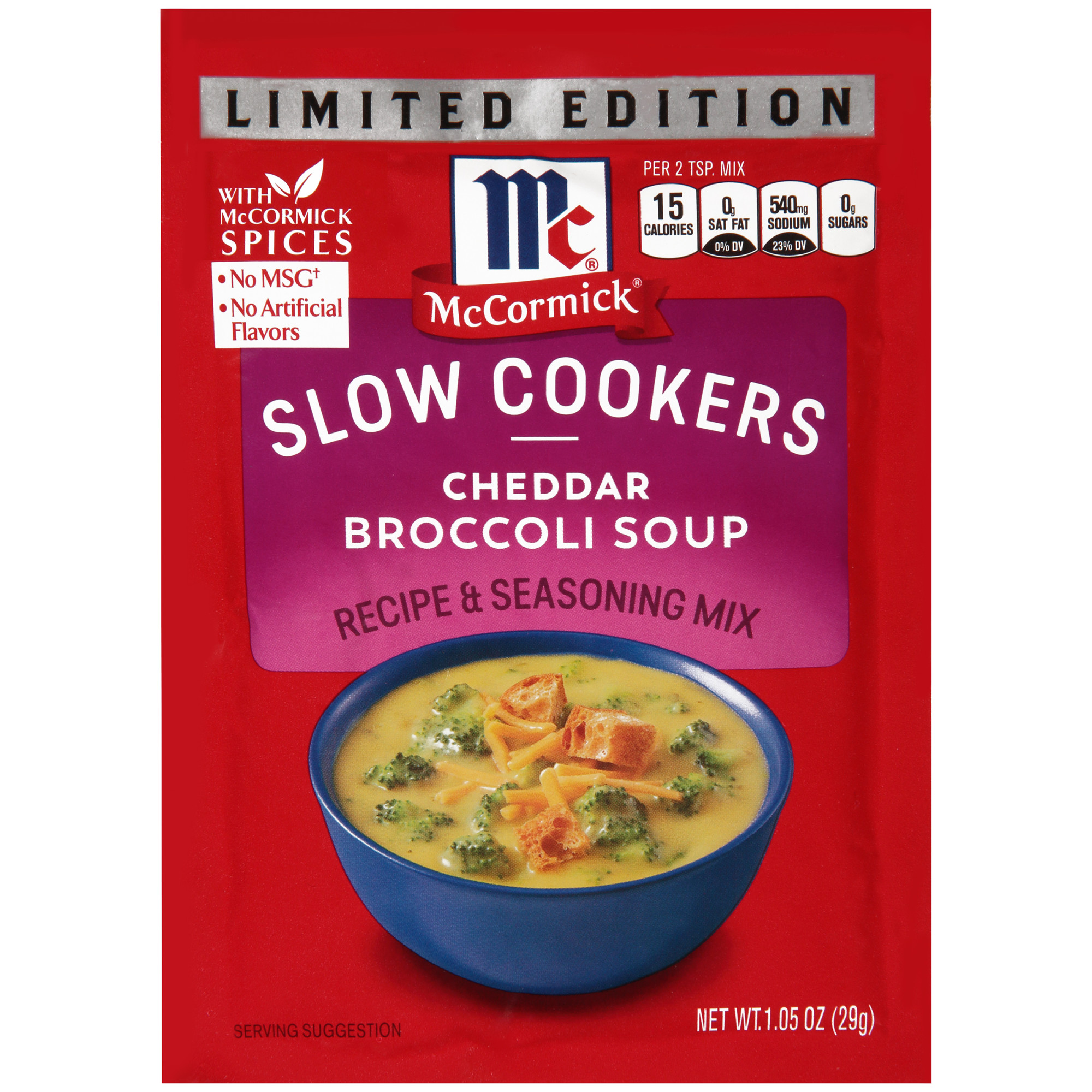 Recipe & Seasoning Mix, Cheddar Broccoli Soup