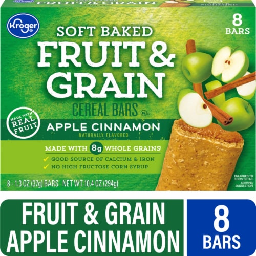 Kroger® Fruit and Grain Apple Cinnamon Cereal Bars
