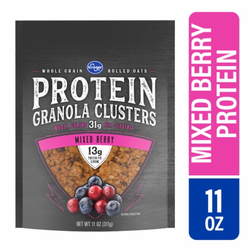 Kroger® Mixed Berry Protein Granola Cereal Clusters