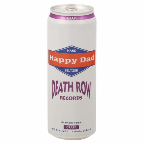 Happy Dad Death Row Records Grape Hard Seltzer Single Can