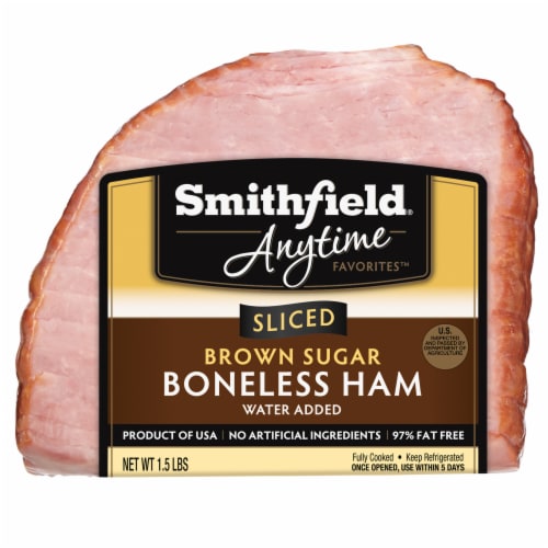 Smithfield Anytime Favorites Sliced Brown Sugar Boneless Ham