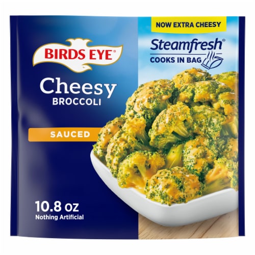 Birds Eye Steamfresh Sauced Cheesy Broccoli, Frozen Vegetables