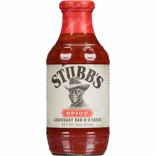 Stubb's Spicy Barbecue Sauce, 18.0 oz