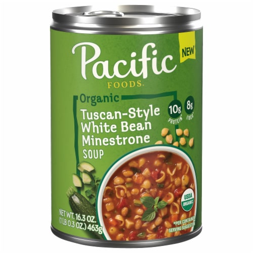Pacific Foods® Organic Tuscan-Style White Bean Minestrone Soup
