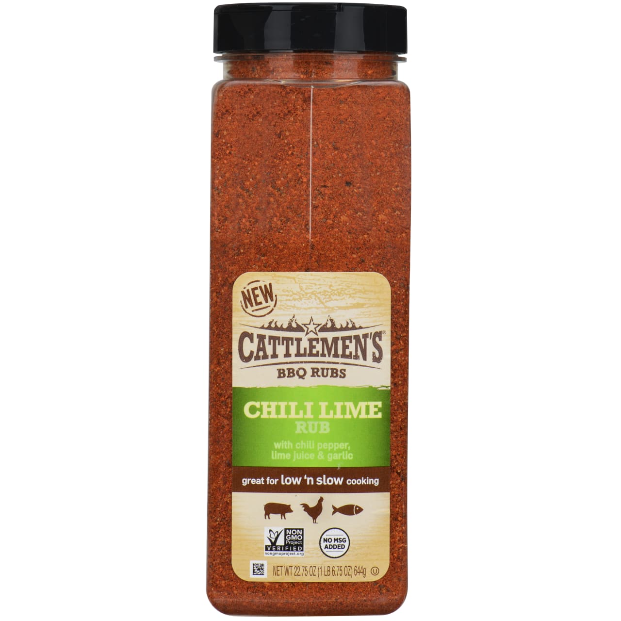 Cattlemen's Chili Lime Rub, 22.75 oz