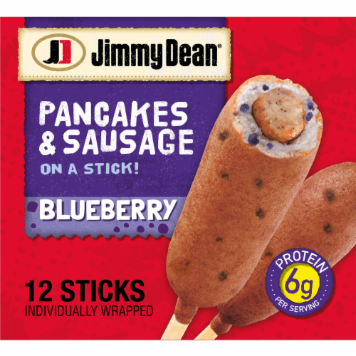 Jimmy Dean® Blueberry Pancakes and Sausage on a Stick Frozen Breakfast