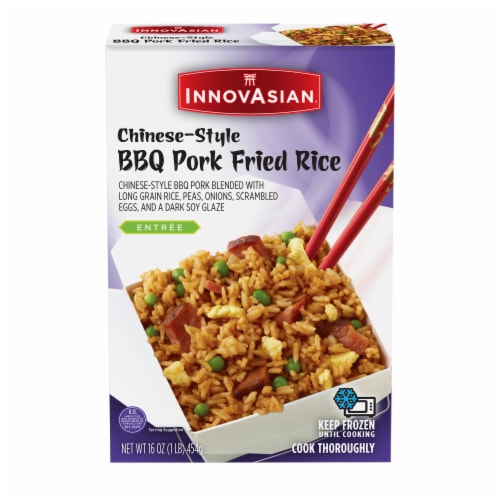 InnovAsian Chinese-Style BBQ Pork Fried Rice Frozen Meal