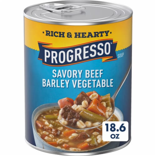 Progresso™ Rich & Hearty Savory Beef Barley Vegetable Canned Soup