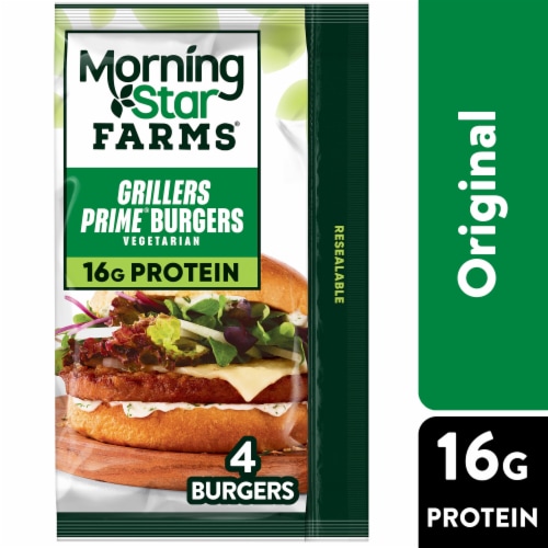 MorningStar Farms® Juicy Grillers Prime Vegetarian Patties