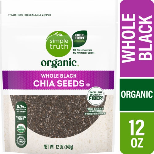 Simple Truth Organic® Whole Black Chia Seeds