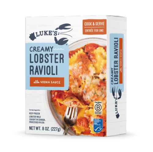Luke's® Lobster Ravioli with Vodka Sauce