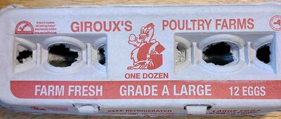 Girouxs Poultry Fa Large White Eggs