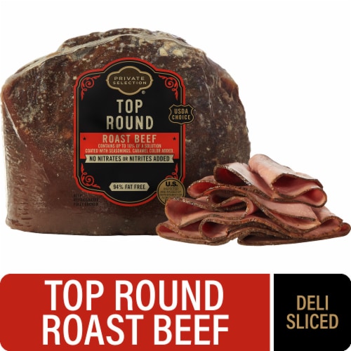 Private Selection® Top Round Deli Roast Beef Sliced