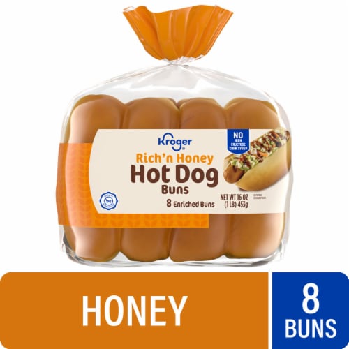 Kroger® Rich N Honey Hot Dog Buns