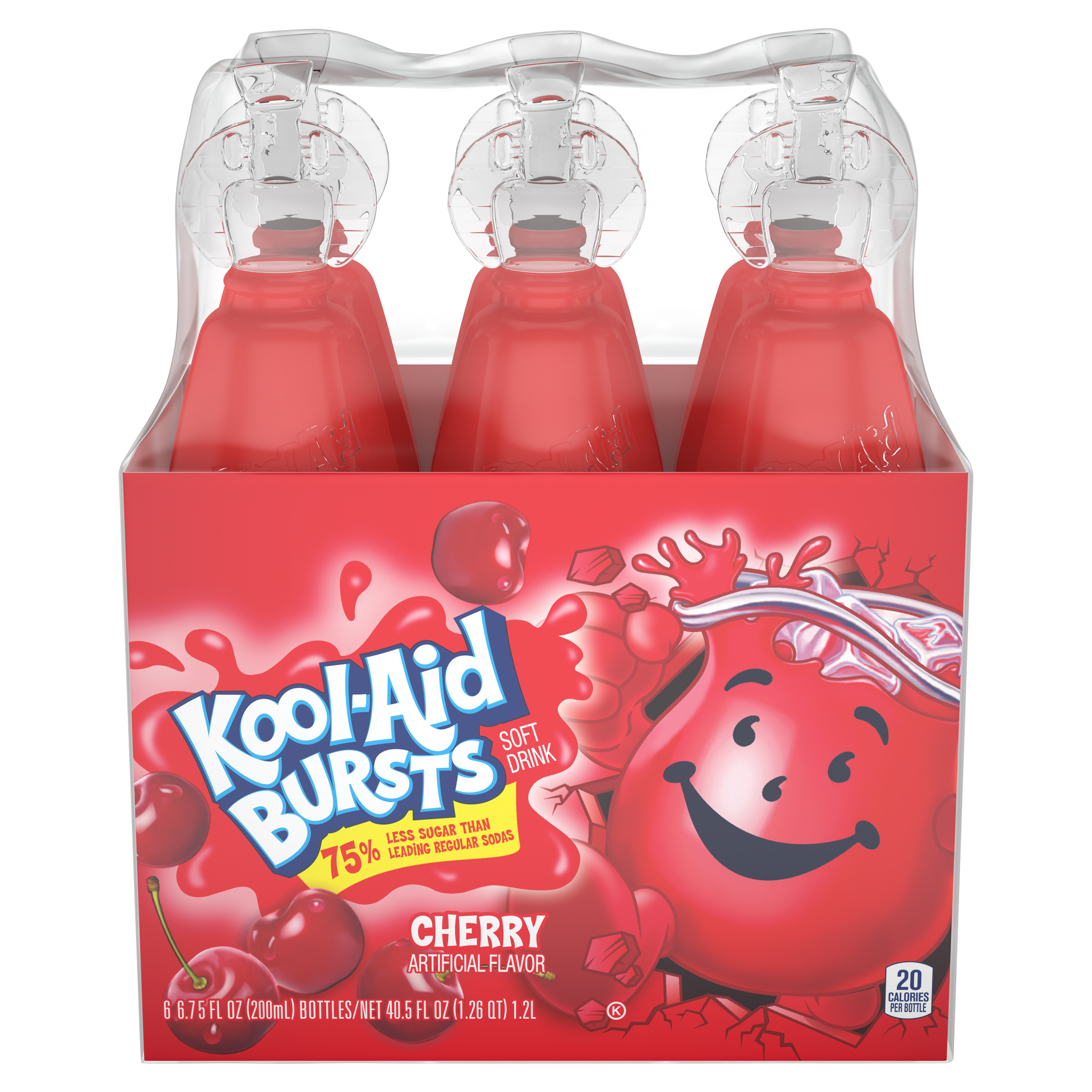 Bursts Cherry Artificially Flavored Soft Drink
