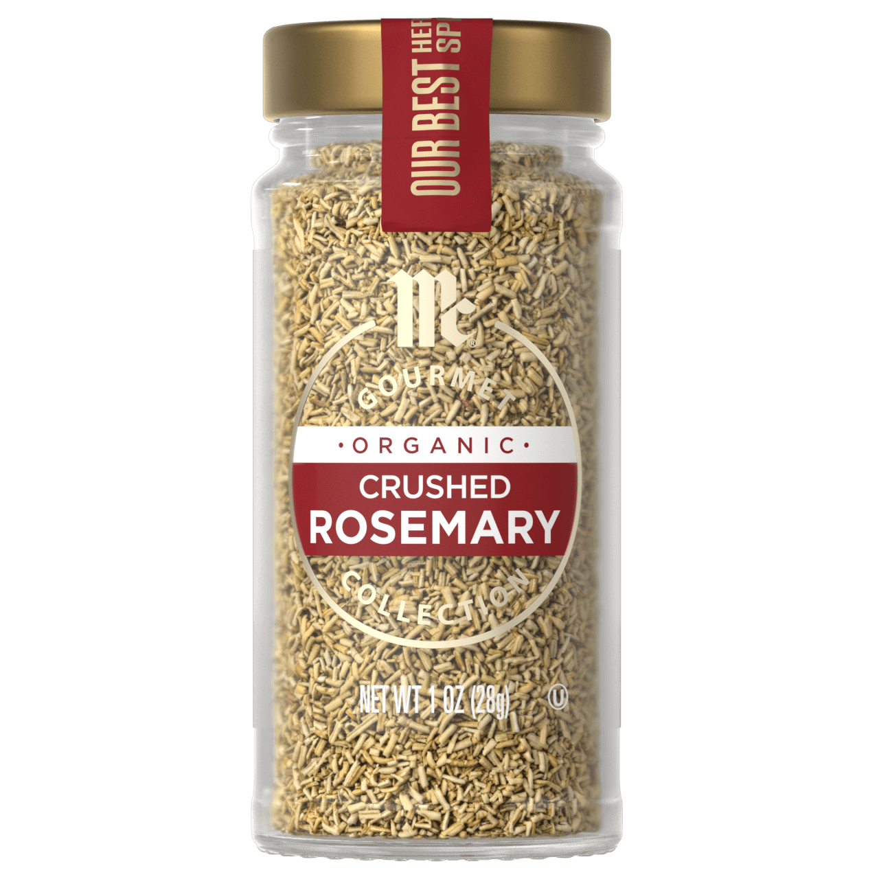 McCormick Gourmet Organic Crushed Rosemary, 1 oz