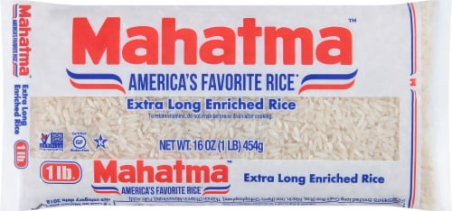 Mahatma Extra Long Grain White Rice, Uncooked Rice, 16 oz (454g)