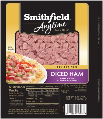 Smithfield Anytime Favorites Diced Ham