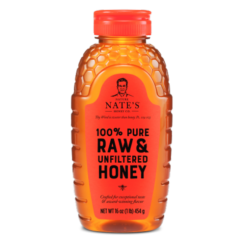 Nate's® 100% Pure Raw & Unfiltered Honey