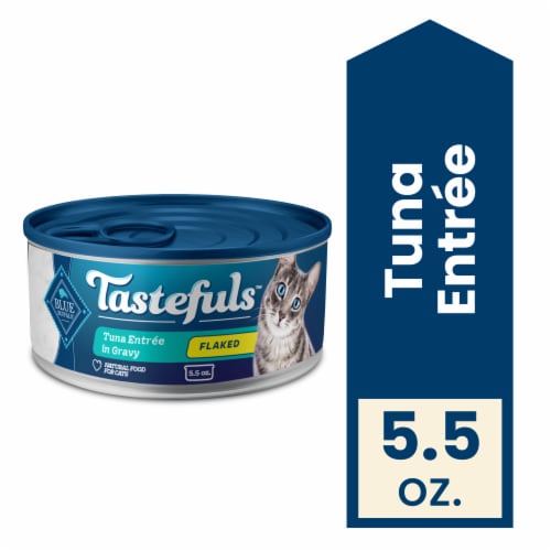Blue Buffalo™ Tastefuls™ Natural Adult Cat Wet Food, Tuna Entrée in Gravy, Flaked