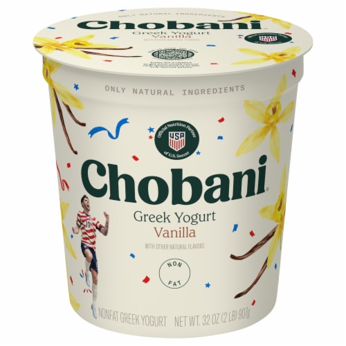 Chobani Non-Fat Vanilla Greek Yogurt 32oz