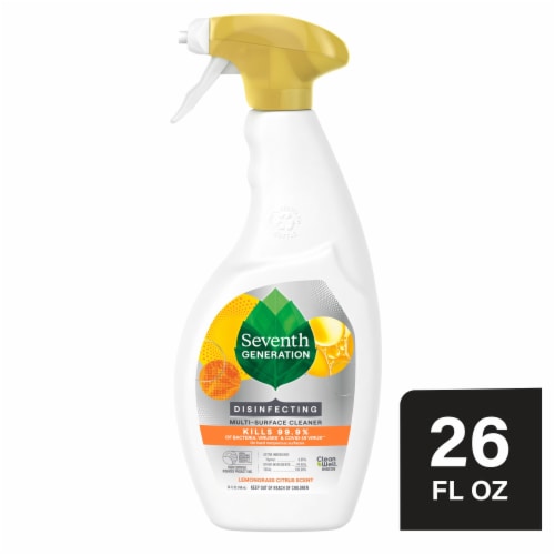 Seventh Generation Lemongrass Citrus Disinfecting Spray