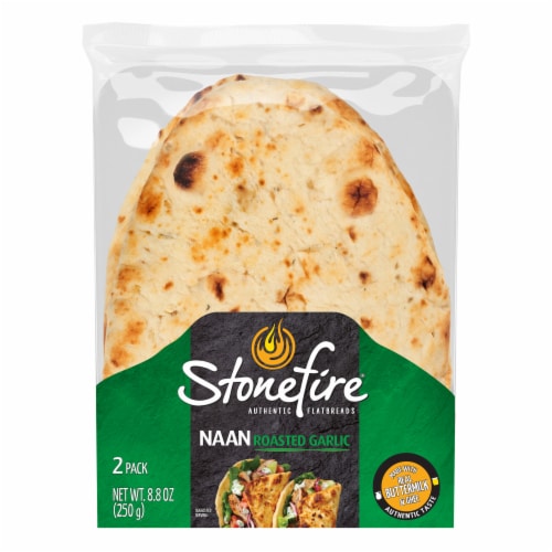 Stonefire® Garlic Teardrop Naan