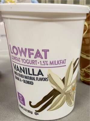 Price Chopper Yogurt Lowfat Vanilla