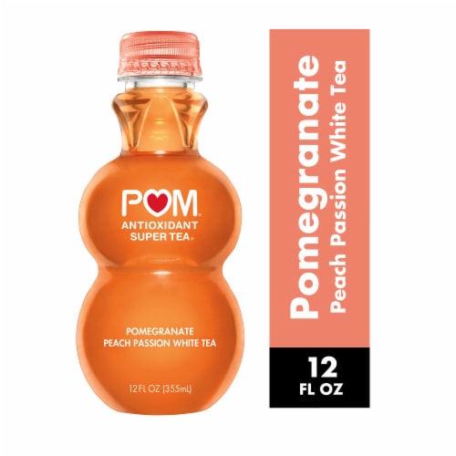 POM Wonderful Antioxidant Super Tea Pomegranate Peach Passion White Tea