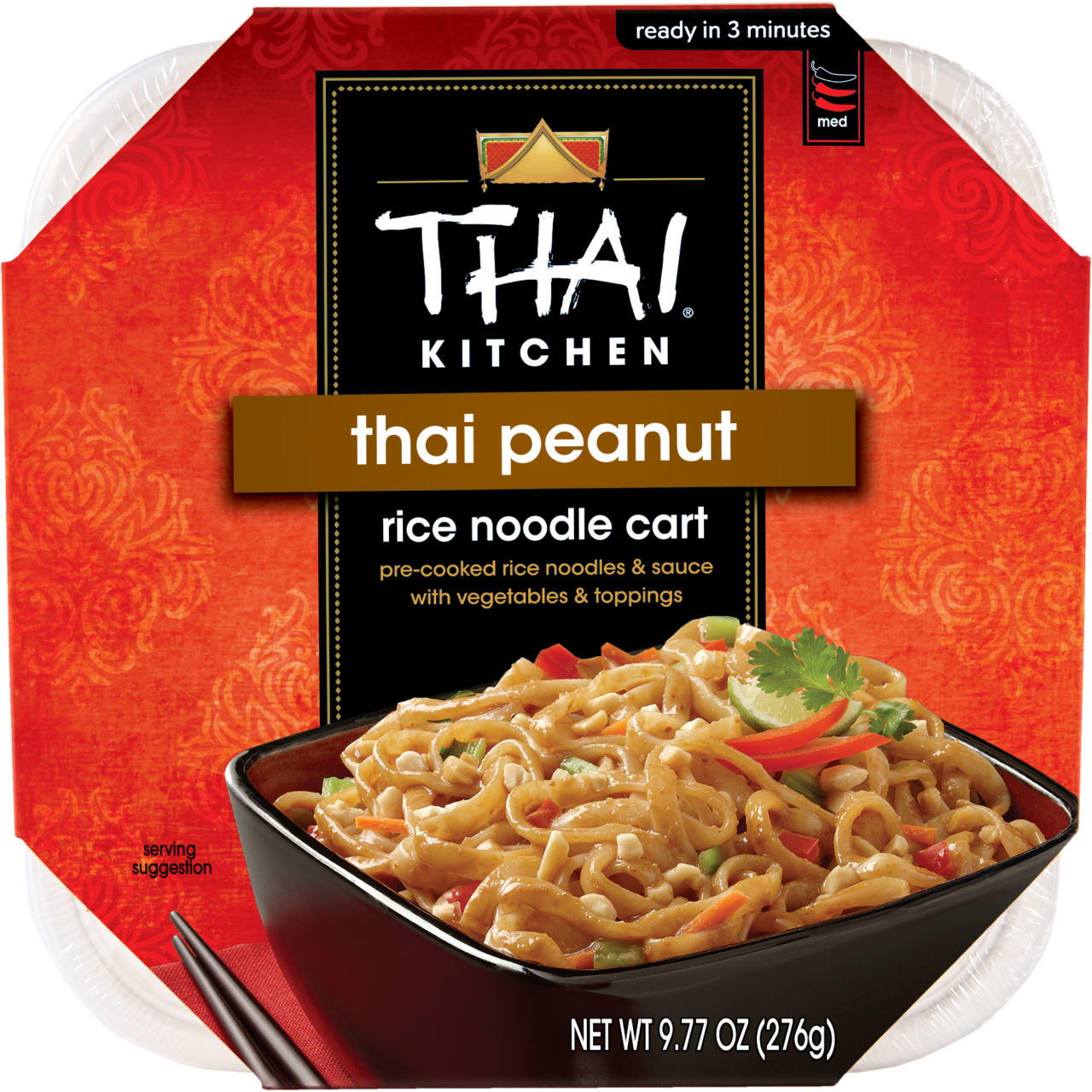Thai Kitchen Gluten Free Thai Peanut Rice Noodle Cart, 9.77 oz