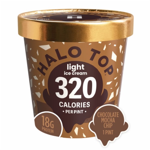 Halo Top Chocolate Mocha Chip Light Ice Cream