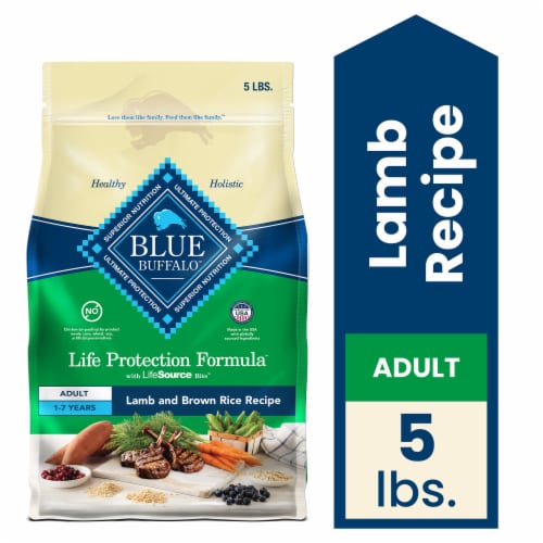Blue Buffalo Life Protection Formula Natural Adult Dry Dog Food Lamb & Brown Rice