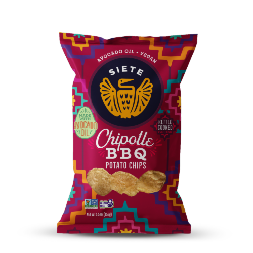 Siete Kettle Cooked Chipotle BBQ Potato Chips
