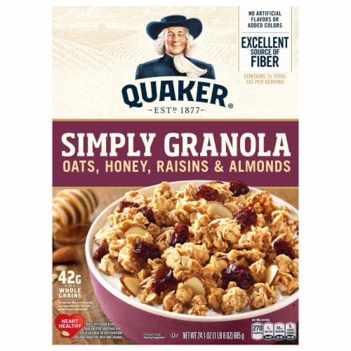 Quaker® Simply Granola Honey Raisins and Almonds Granola