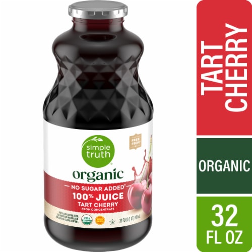 Simple Truth® Organic 100% Juice Tart Cherry Juice Bottle